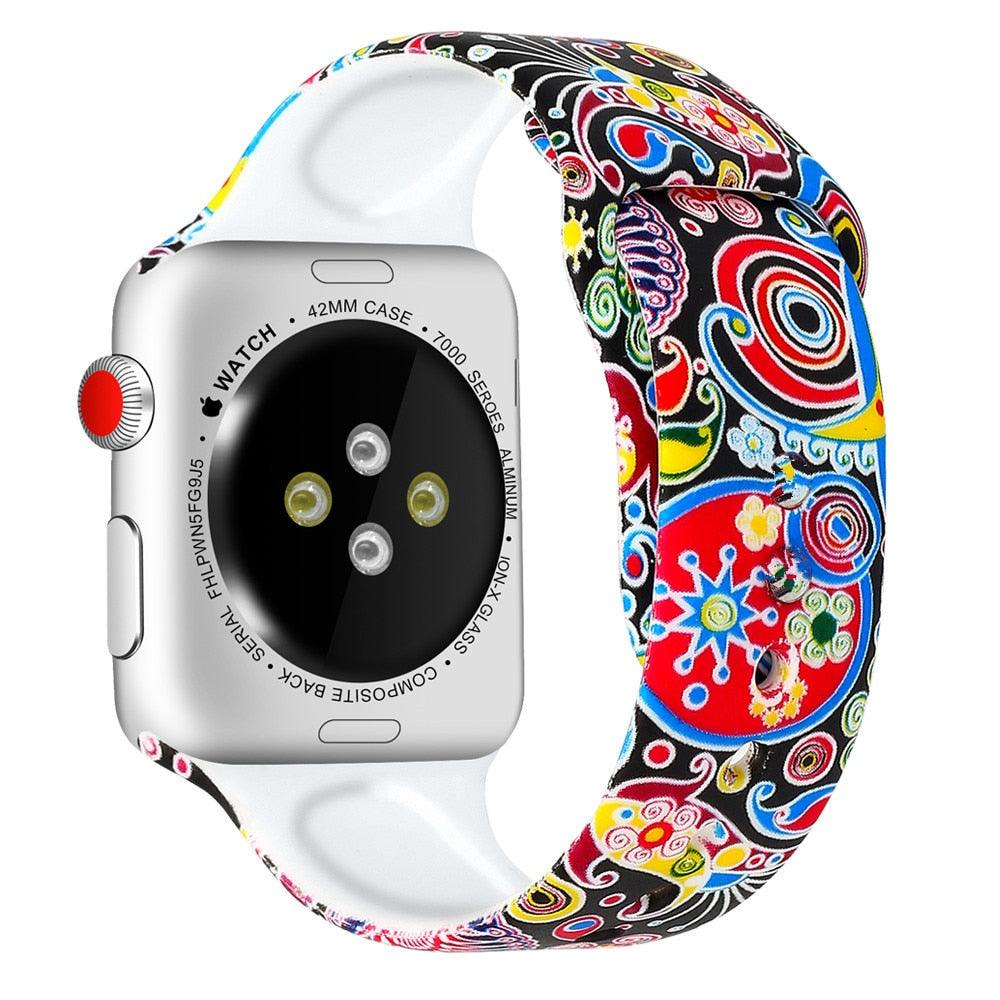 Creative Print Band for Apple Watch - watchband.direct