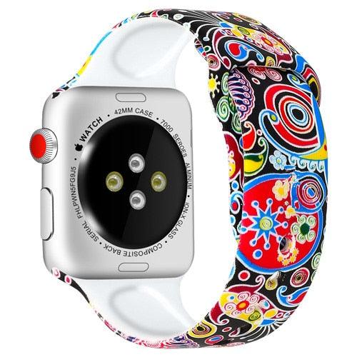 Creative Print Band for Apple Watch - watchband.direct