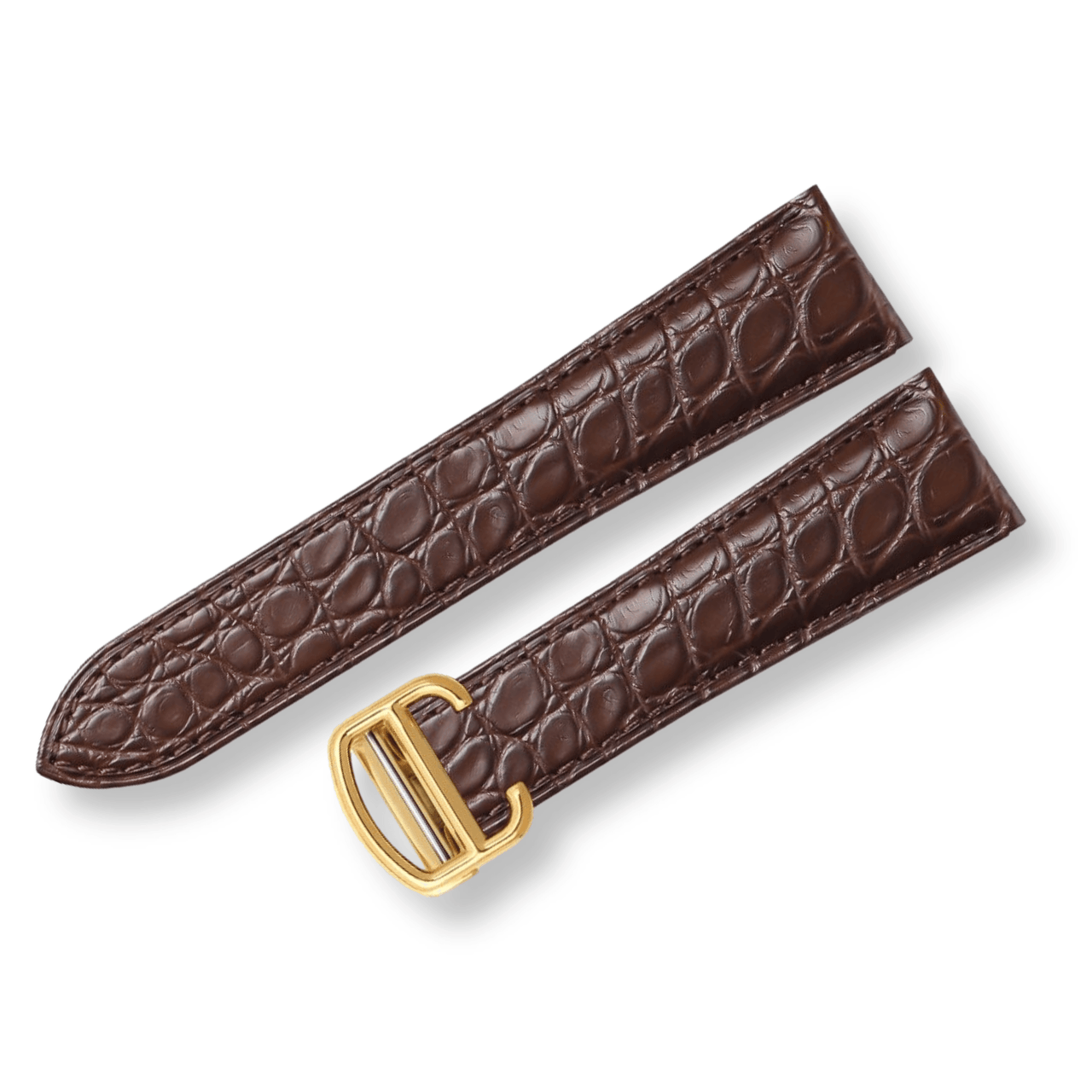 Crocodile Leather Watchband for Cartier Watches - watchband.direct