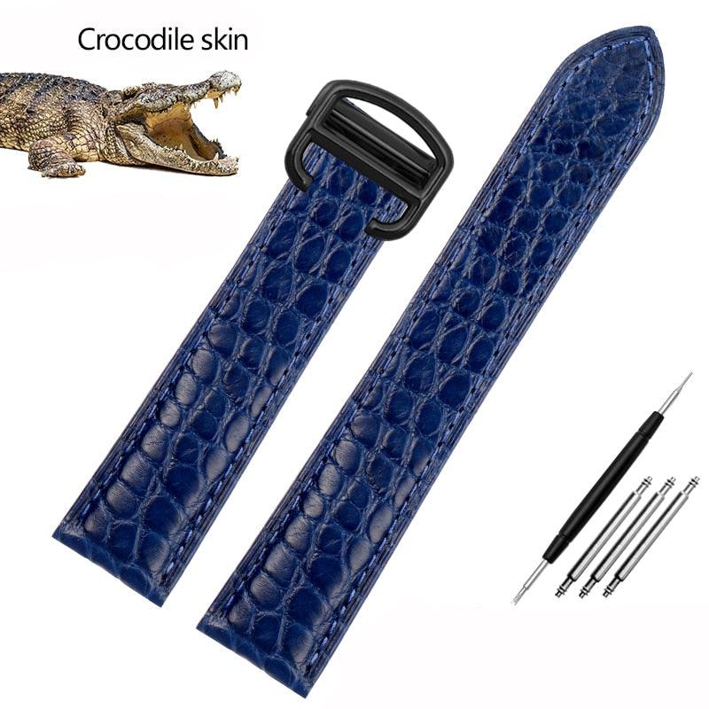 Crocodile Leather Watchband for Cartier Watches - watchband.direct