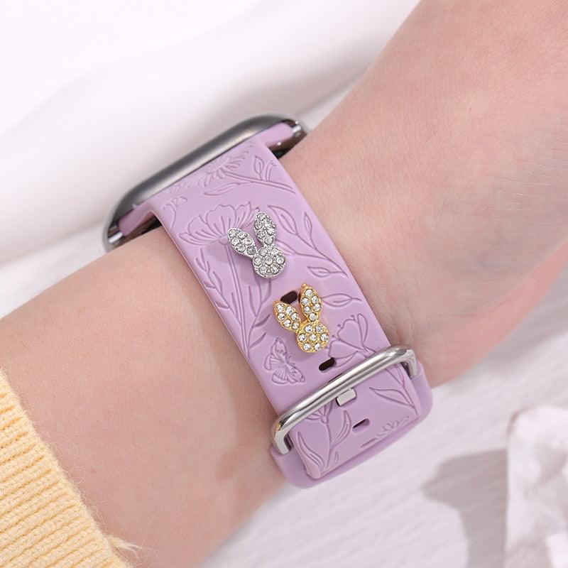 Cute Rabbit Decorative Charms for Apple Watch - watchband.direct