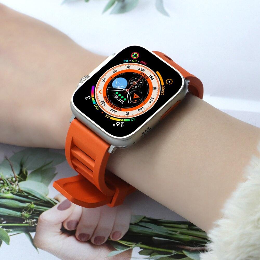 Fluorine Rubber Strap for Apple Watch - watchband.direct