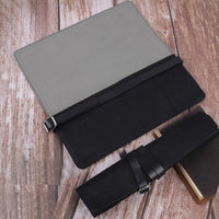 Thumbnail for Four Grid Wet Wax Canvas Watch Box - watchband.direct