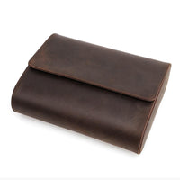 Thumbnail for Genuine Leather Watch Box Display Case for 6 Watches - watchband.direct