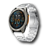 Thumbnail for Quick-Release Stainless Steel Bracelet for Garmin Fenix & Tactix