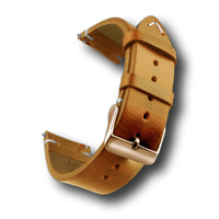 Thumbnail for Wax Genuine Leather Quick Release Watch Strap