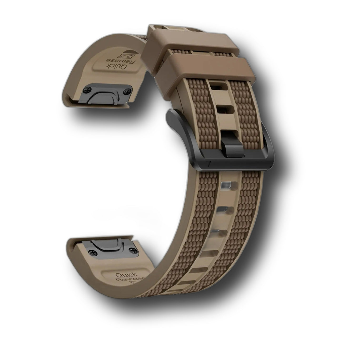 QuickFit Breathable Silicone Strap for Garmin Fenix, Venu & Tactix