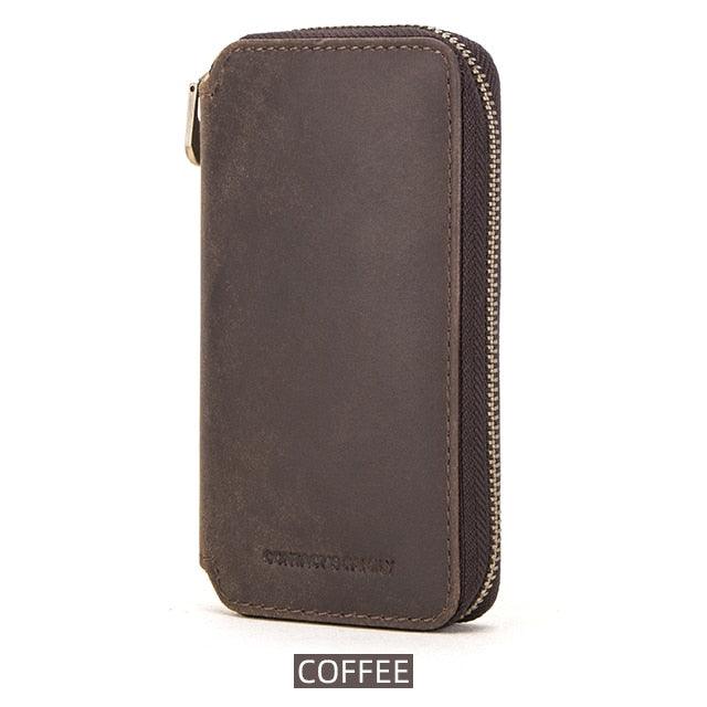 Leather 2 Slots Watch Case Box - watchband.direct