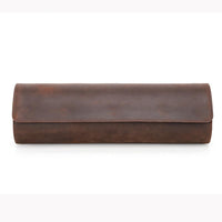 Thumbnail for Leather 4 Slots Watch Roll Case - watchband.direct