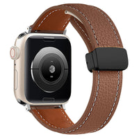 Thumbnail for Leather Magnetic Buckle Strap for Apple Watch - watchband.direct