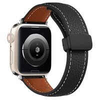 Thumbnail for Leather Magnetic Buckle Strap for Apple Watch - watchband.direct