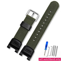 Thumbnail for Leather Nylon Watch Strap for Casio G-Shock - watchband.direct