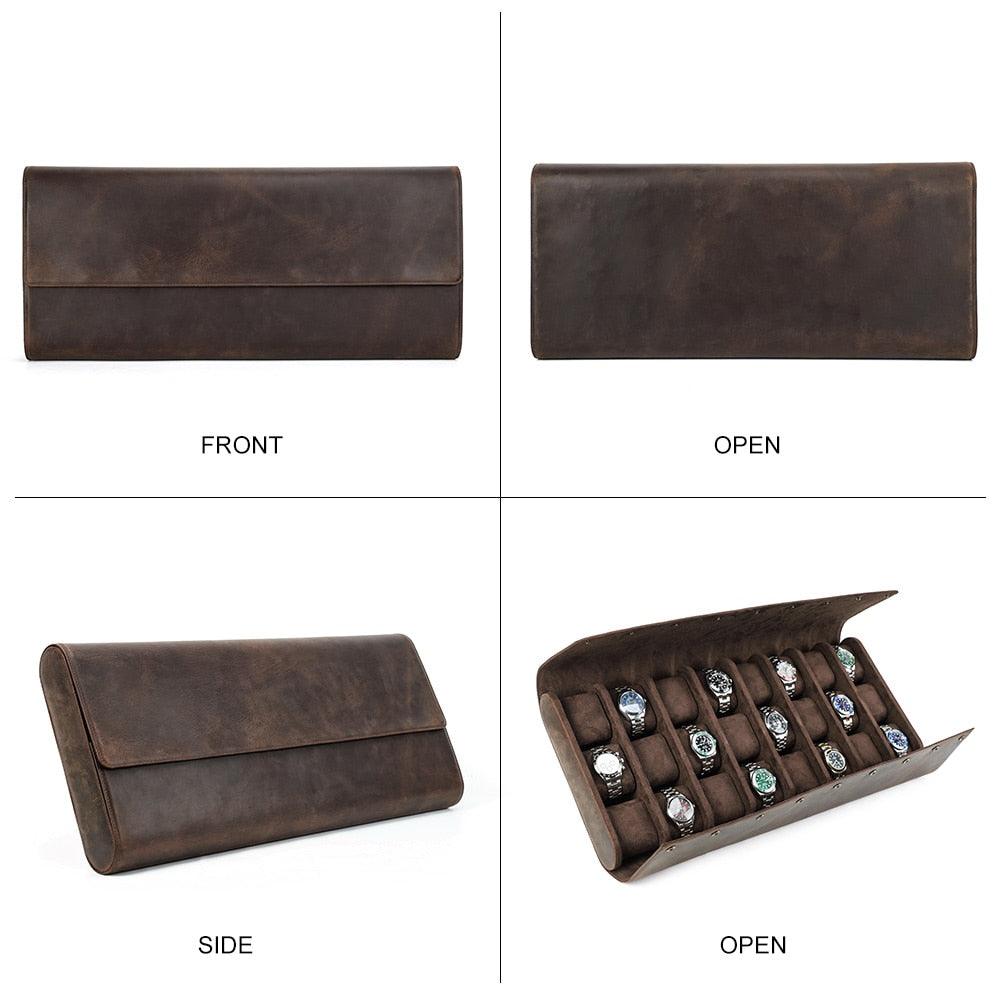 Luxury 24 Slots Watch Organizer Box - watchband.direct
