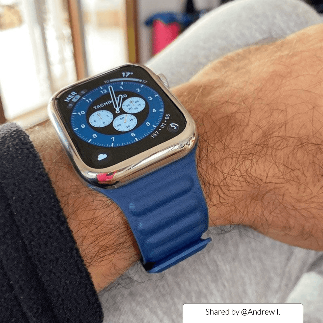 Silicone Magnetic Link Strap for Apple Watch - watchband.direct