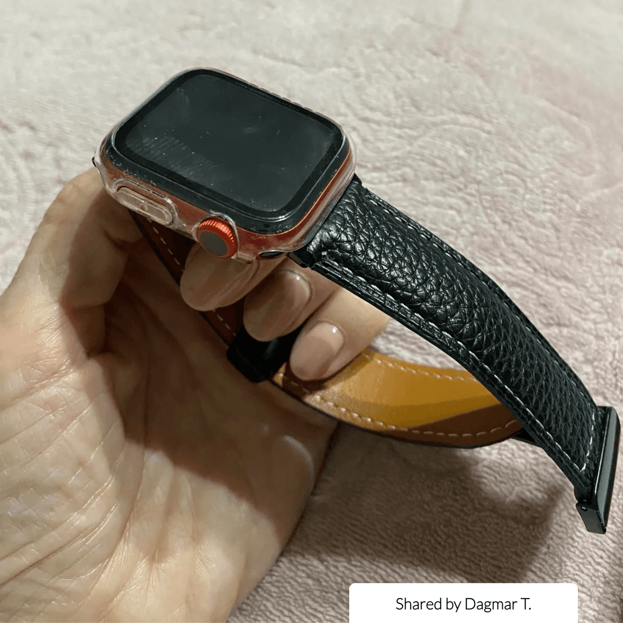 Leather Magnetic Buckle Strap for Apple Watch - watchband.direct