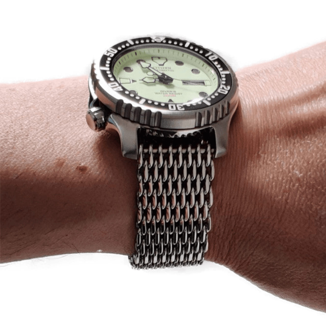 Milanese Mesh Strap with Folding Buckle - watchband.direct