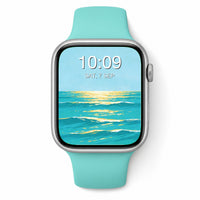 Thumbnail for Summer Beach Apple Watch Wallpapers – Minimalist Abstract Bundle