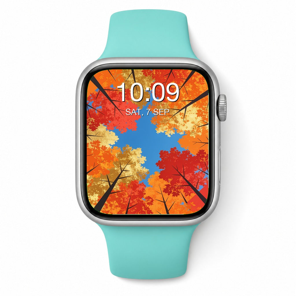 Autumn Forest Apple Watch Wallpapers - Minimalist Bundle