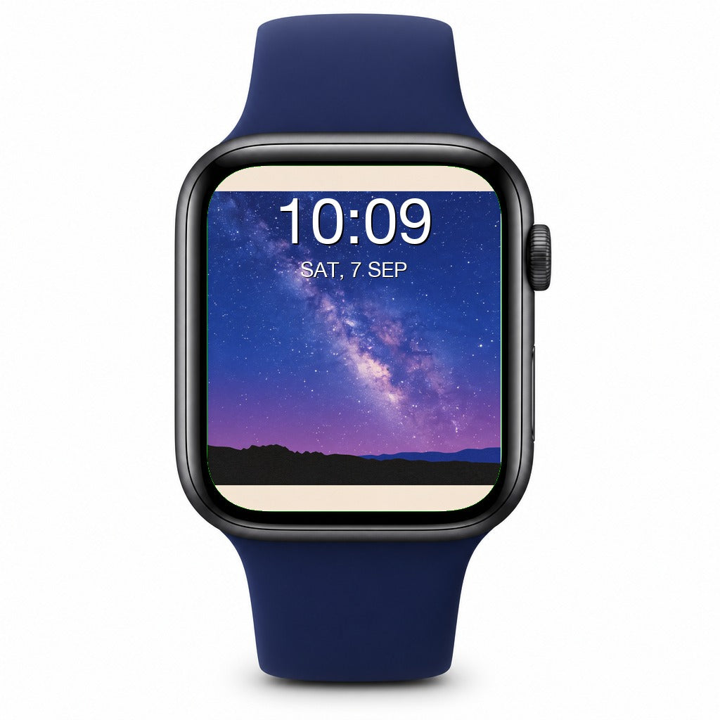Night Sky & Galaxy Apple Watch Wallpapers - Minimalist Bundle