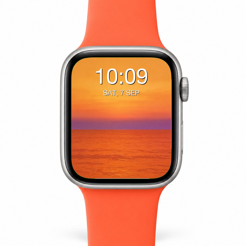 Summer Beach Apple Watch Wallpapers – Minimalist Abstract Bundle