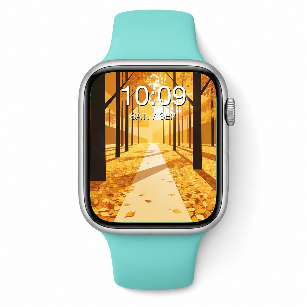 Autumn Forest Apple Watch Wallpapers - Minimalist Bundle
