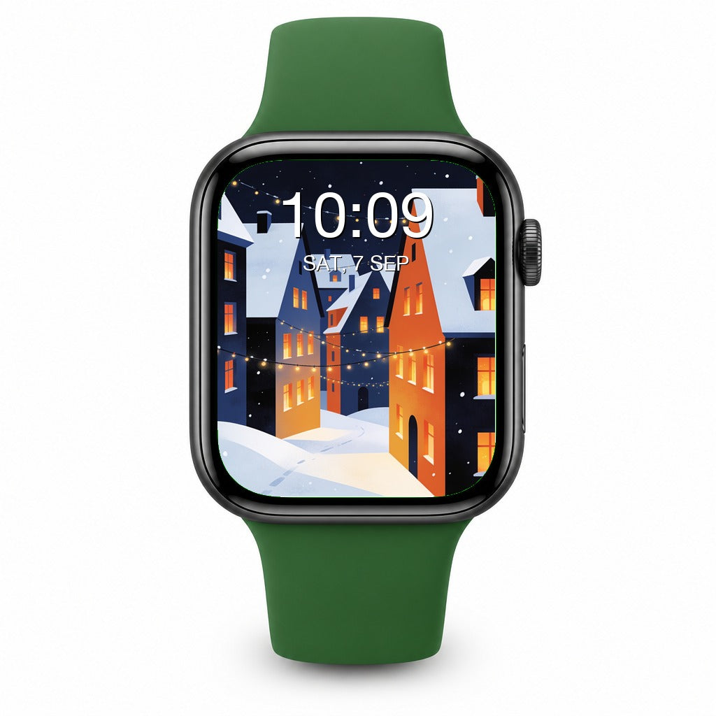 Christmas 2026 Apple Watch Wallpapers - Minimalist Bundle