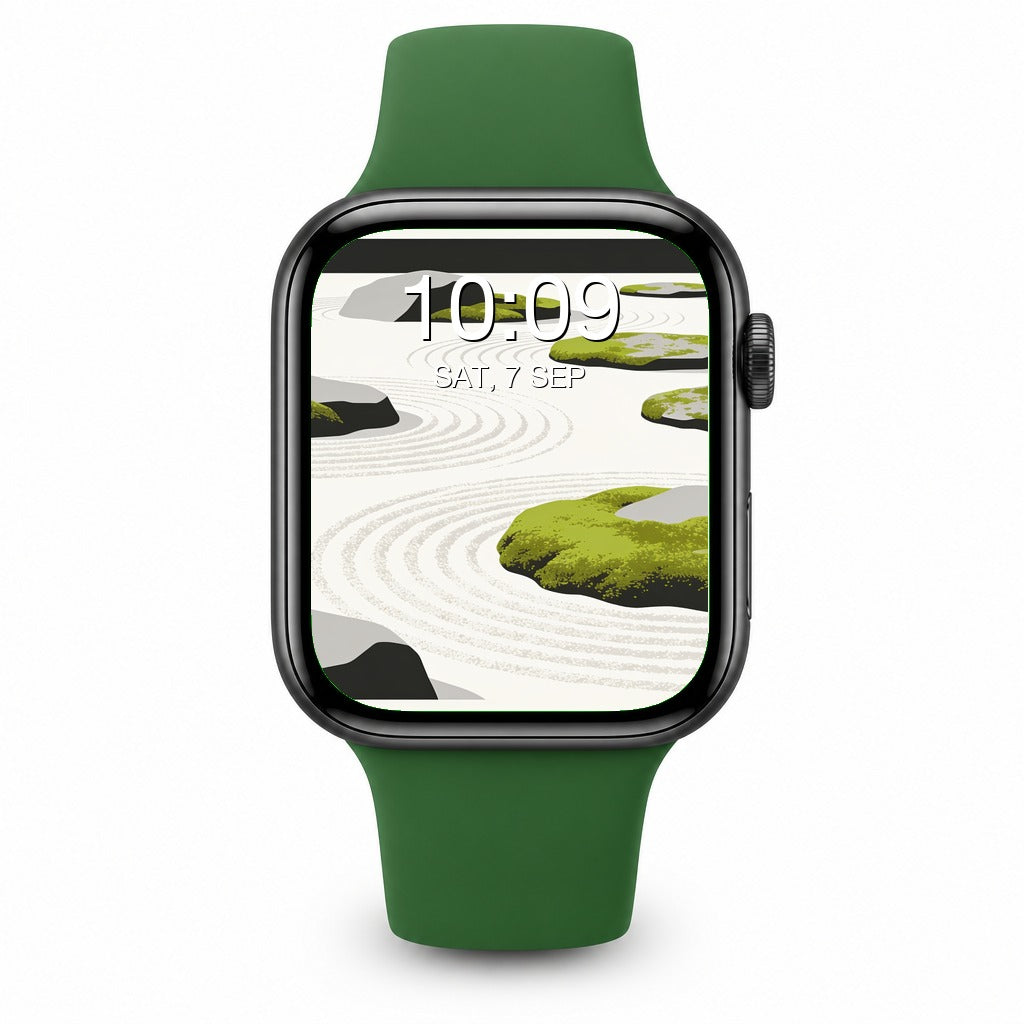 Japanese Zen Apple Watch Wallpapers - Minimalist Bundle