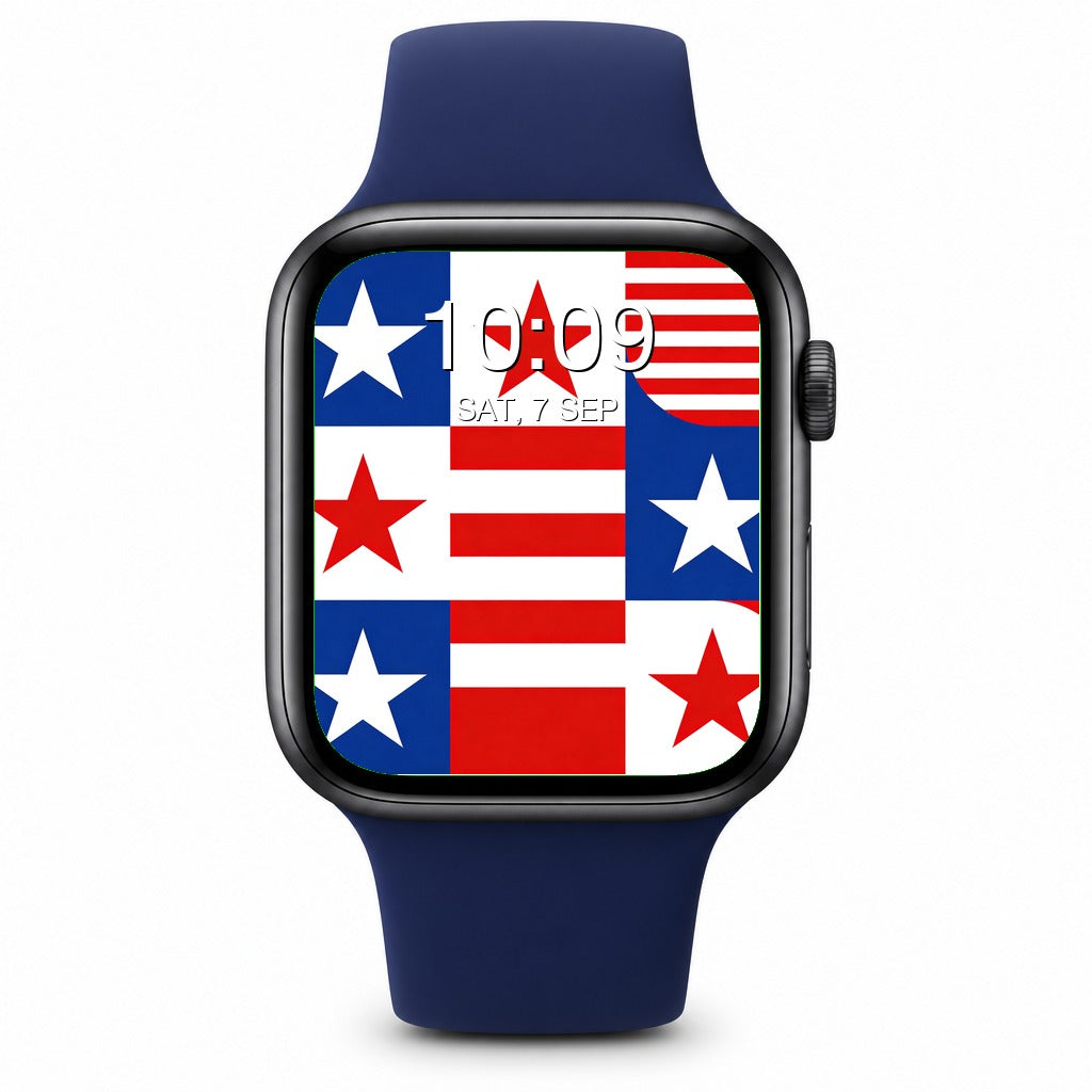 Fourth of July Wallpapers for Apple Watch - Minimalist Bundle