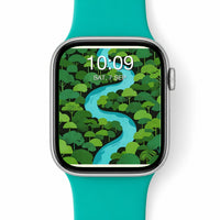 Thumbnail for Tropical Jungle Wallpapers for Apple Watch - Minimalist Abstract Bundle