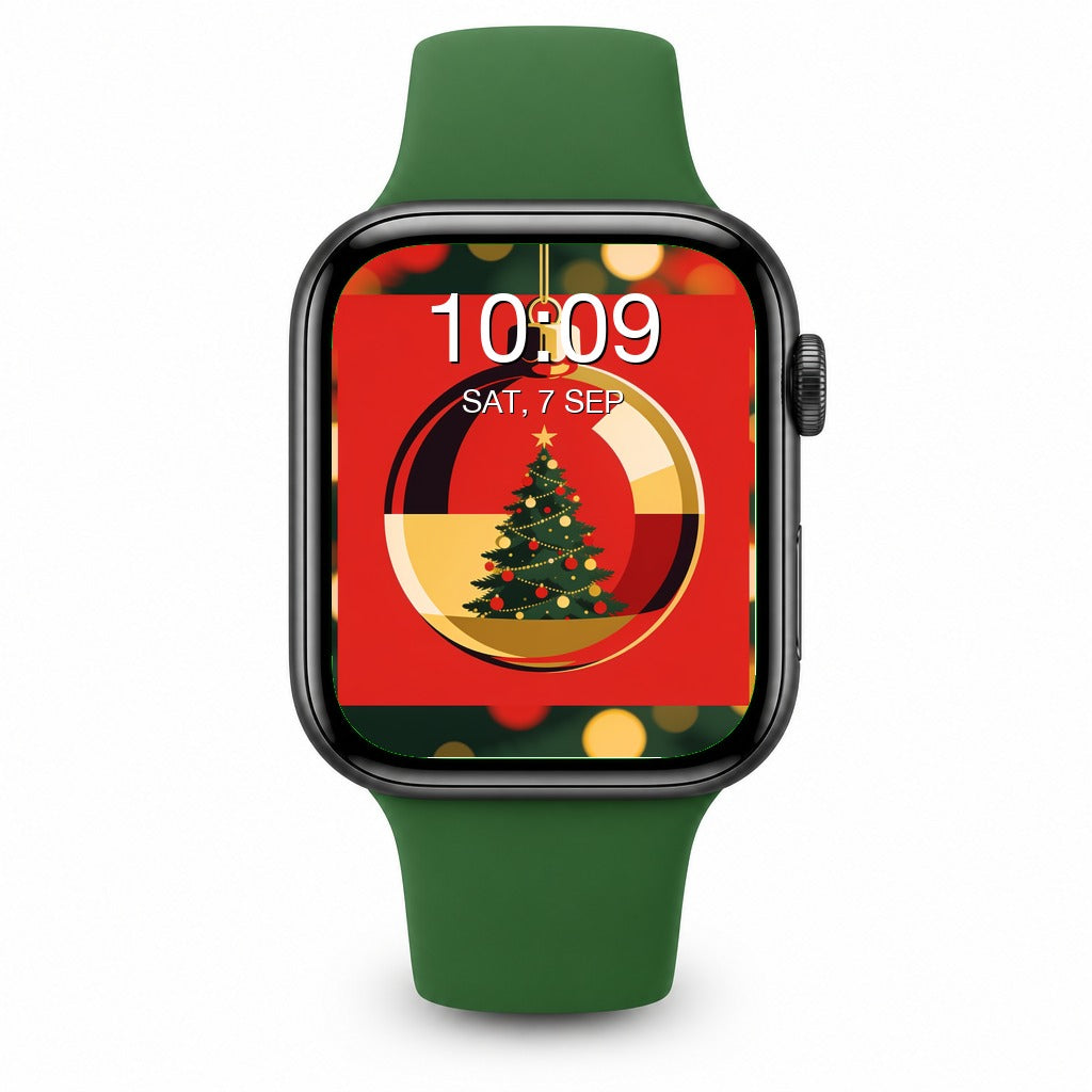 Christmas 2026 Apple Watch Wallpapers - Minimalist Bundle