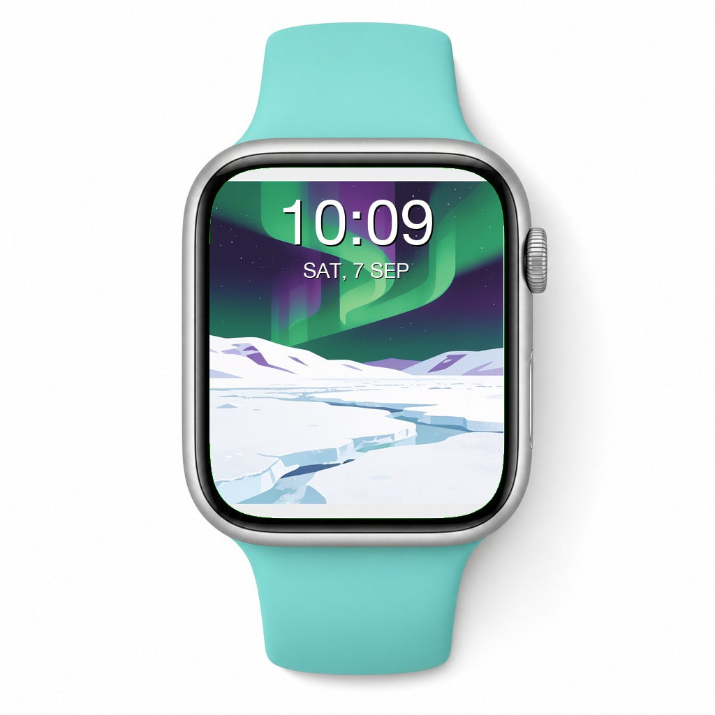 Winter Wonderland Apple Watch Wallpapers - Minimalist Bundle