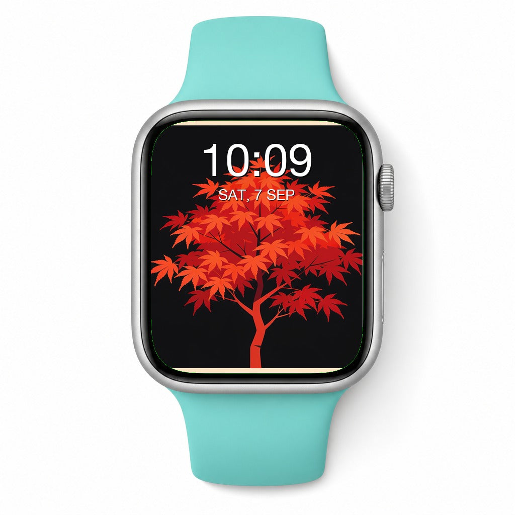 Autumn Forest Apple Watch Wallpapers - Minimalist Bundle
