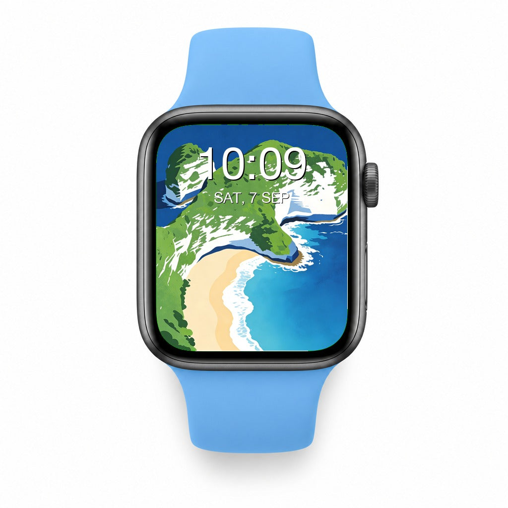 Summer Beach Apple Watch Wallpapers – Minimalist Abstract Bundle