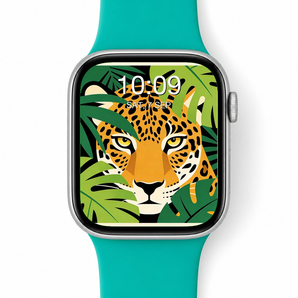 Tropical Jungle Wallpapers for Apple Watch - Minimalist Abstract Bundle