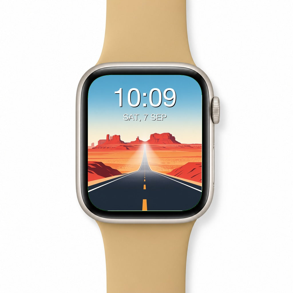 Desert & Canyon Apple Watch Wallpapers - Minimalist Bundle