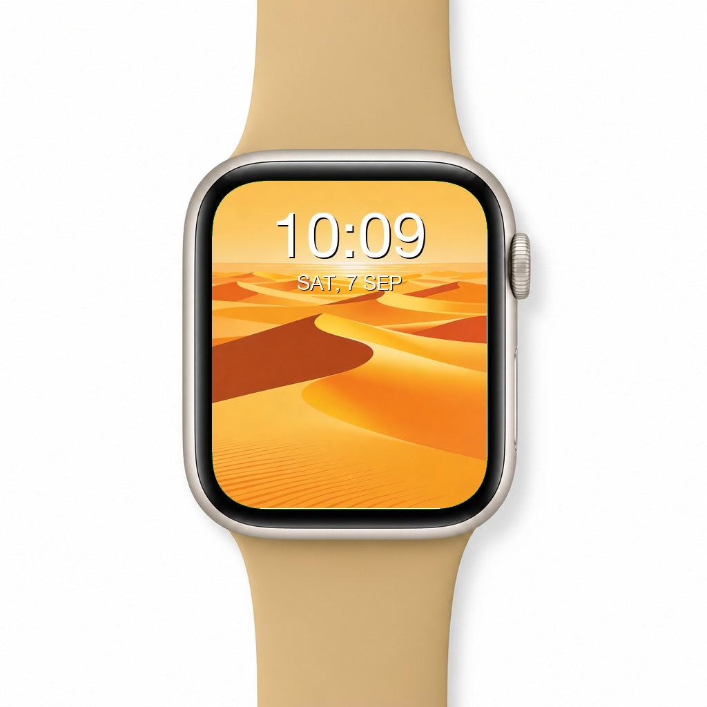 Summer Beach Apple Watch Wallpapers – Minimalist Abstract Bundle