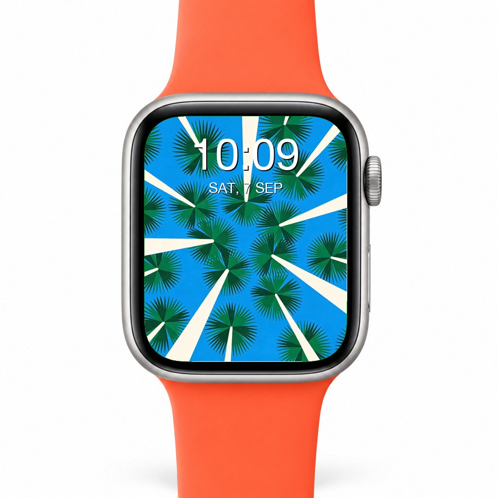 Tropical Jungle Wallpapers for Apple Watch - Minimalist Abstract Bundle