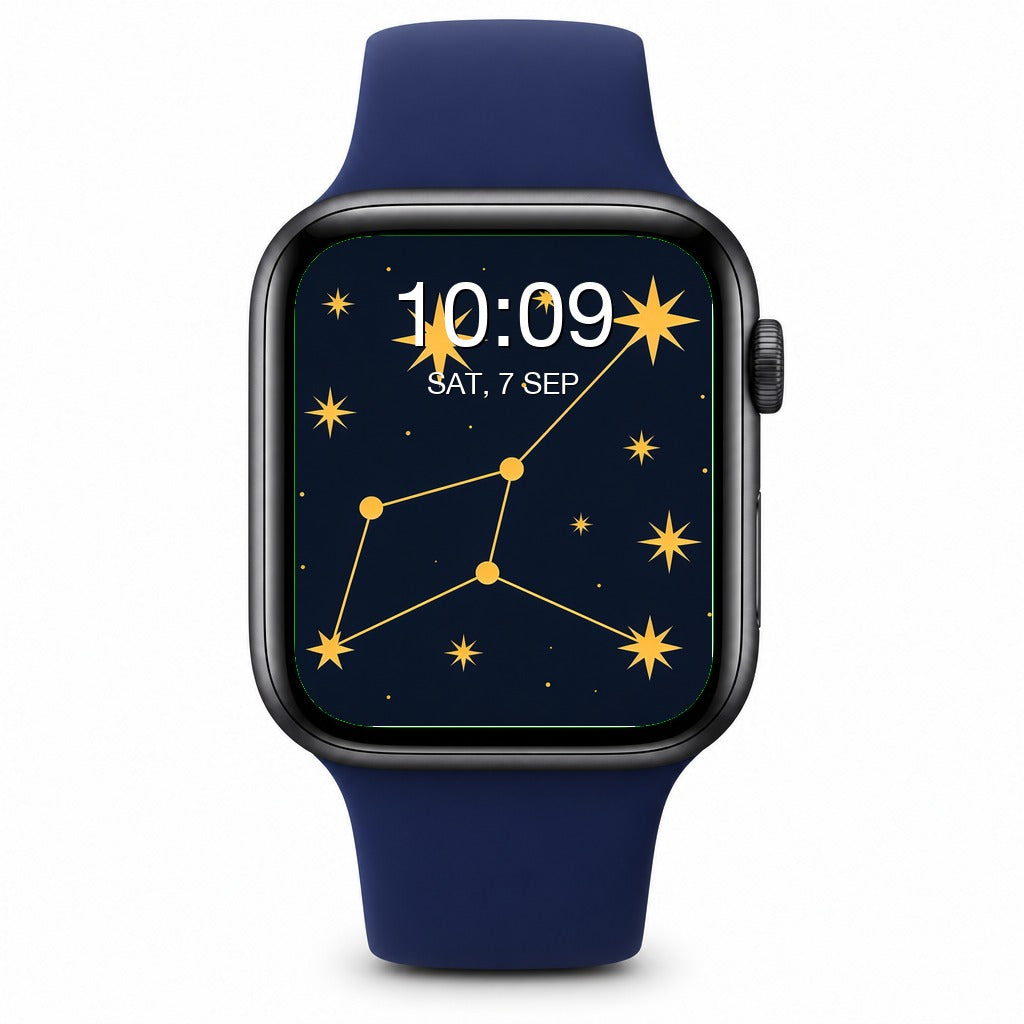 Night Sky & Galaxy Apple Watch Wallpapers - Minimalist Bundle