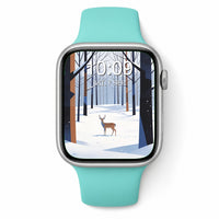 Thumbnail for Winter Wonderland Apple Watch Wallpapers - Minimalist Bundle