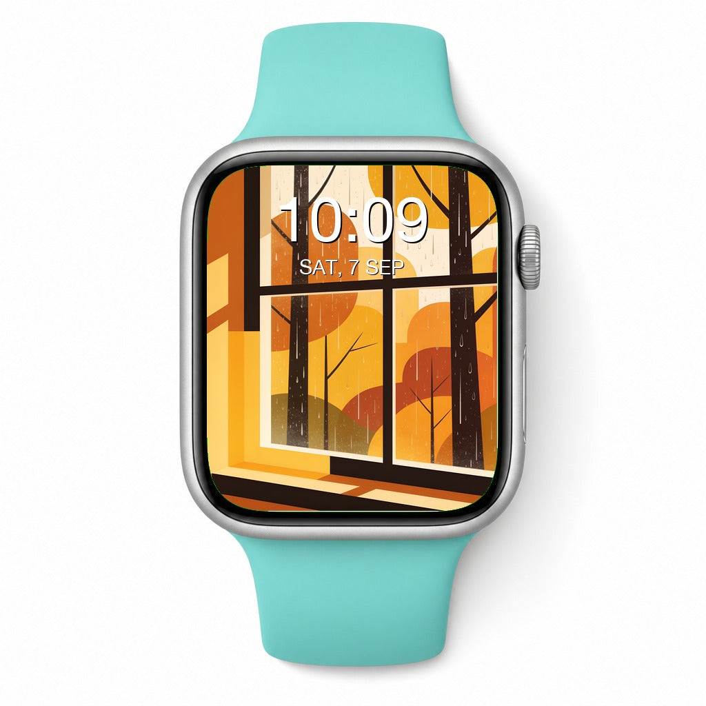 Autumn Forest Apple Watch Wallpapers - Minimalist Bundle