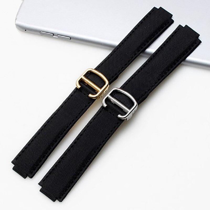 Nylon Canvas Watch Strap for Cartier Blue Balloon - watchband.direct