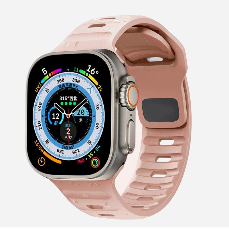 Ocean Silicone Strap For Apple Watch Band - watchband.direct