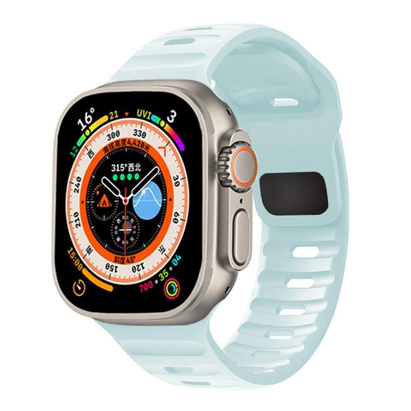 Ocean Silicone Strap For Apple Watch Band - watchband.direct