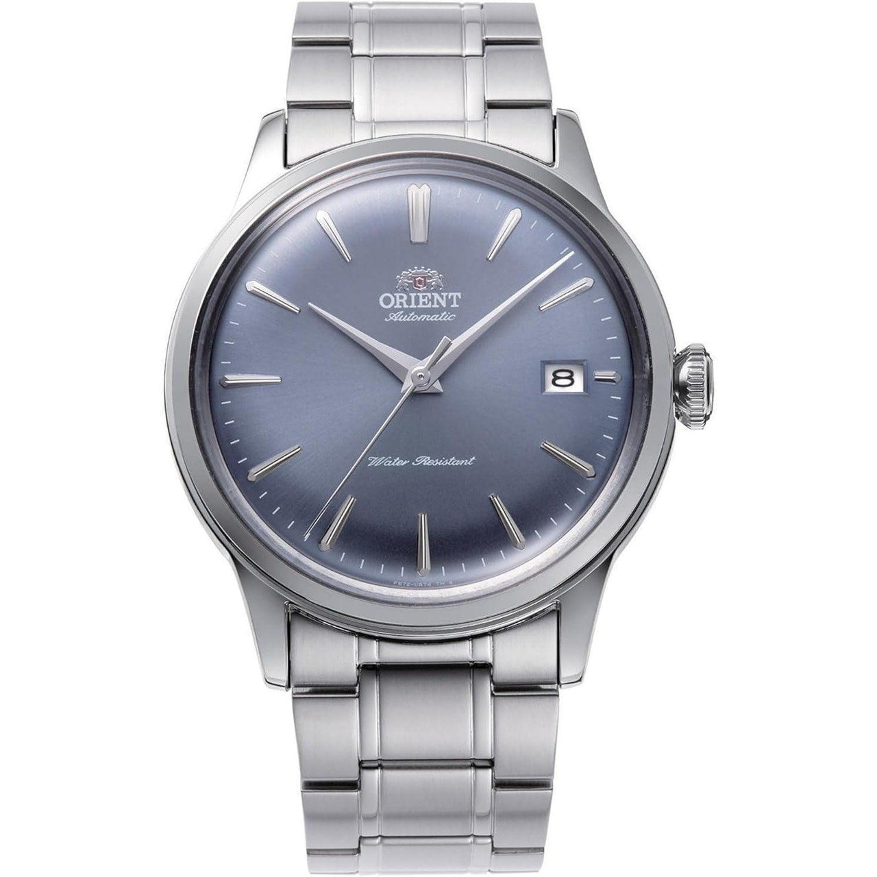 Orient Bambino V7 38mm Automatic Dress Watch - Elegant Blue Dial | RA-AC0M10L30B at Watchband.Direct watchband.direct Orient Bambino V7 38mm Automatic Dress Watch - Elegant Blue Dial | RA-AC0M10L30B at Watchband.Direct watchband.direct