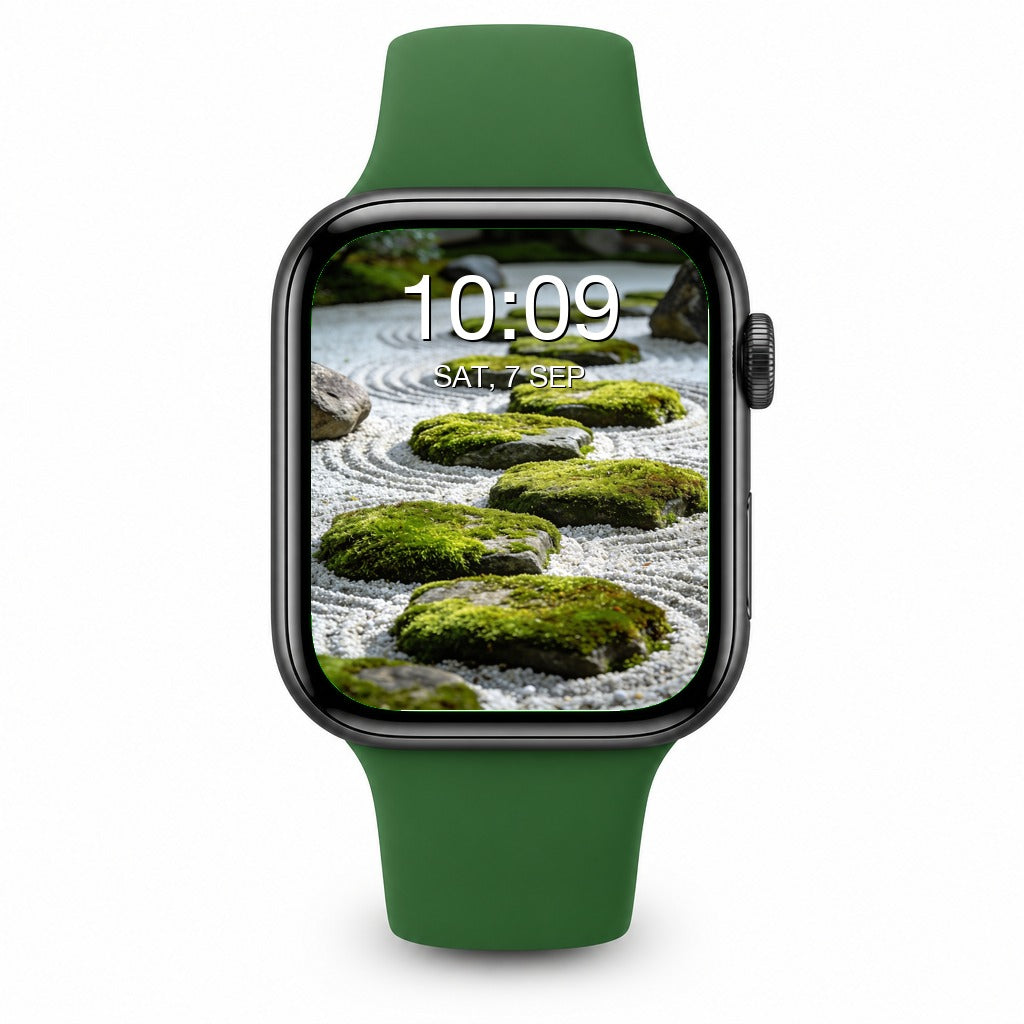 Japanese Zen Apple Watch Wallpapers - Photorealistic Bundle