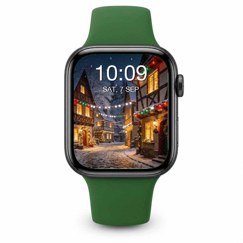 Christmas 2026 Apple Watch Wallpapers - Photorealistic Bundle