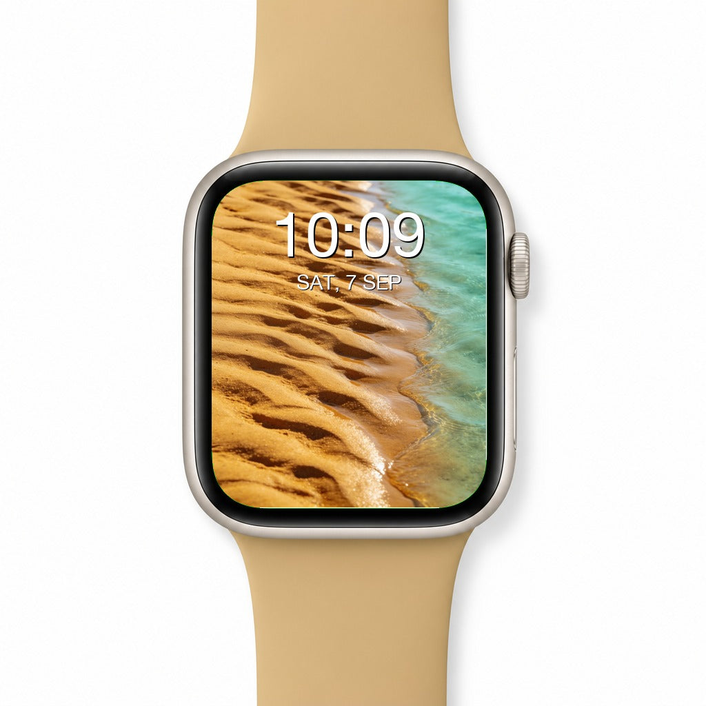 Summer Beach Apple Watch Wallpapers – Photorealistic Bundle