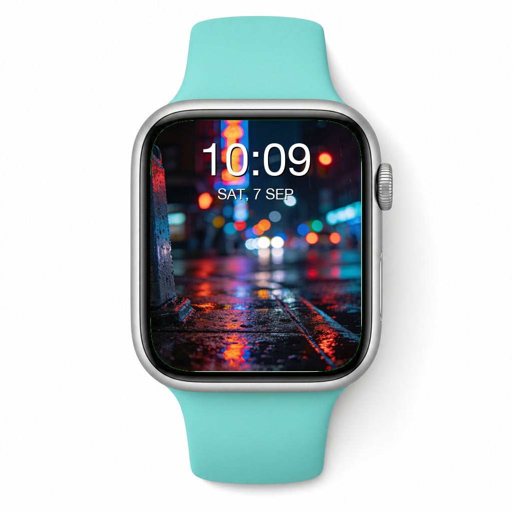 Sunset City Apple Watch Wallpapers - Photorealistic Bundle