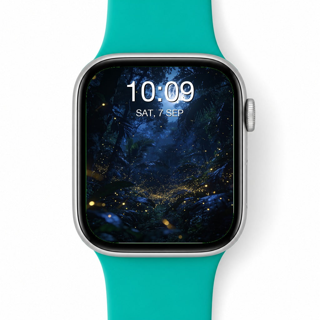 Tropical Jungle Apple Watch Wallpapers - Photorealistic Bundle