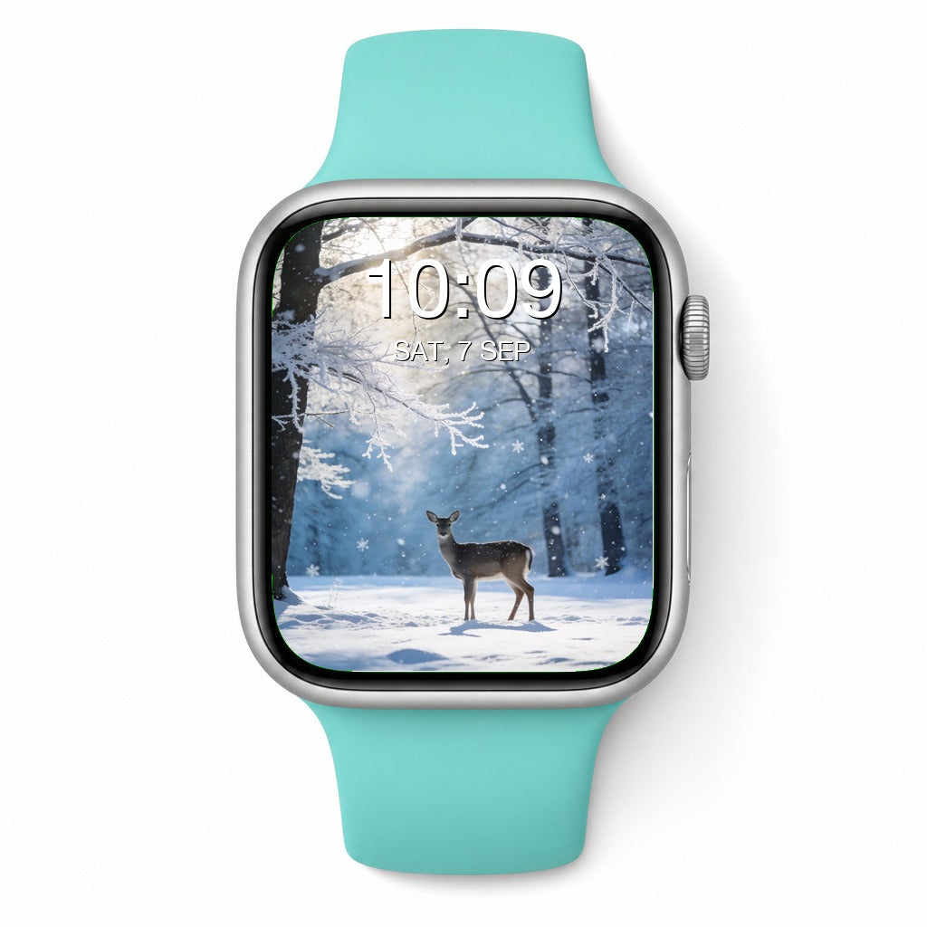 Winter Wonderland Apple Watch Wallpapers - Photorealistic Bundle